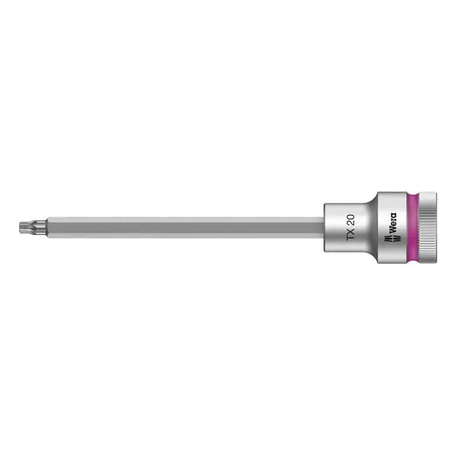 Wera Zyklop 1/2" Torx-ruuvipesä pitkällä pitotoiminnolla varustettuna Alennettu