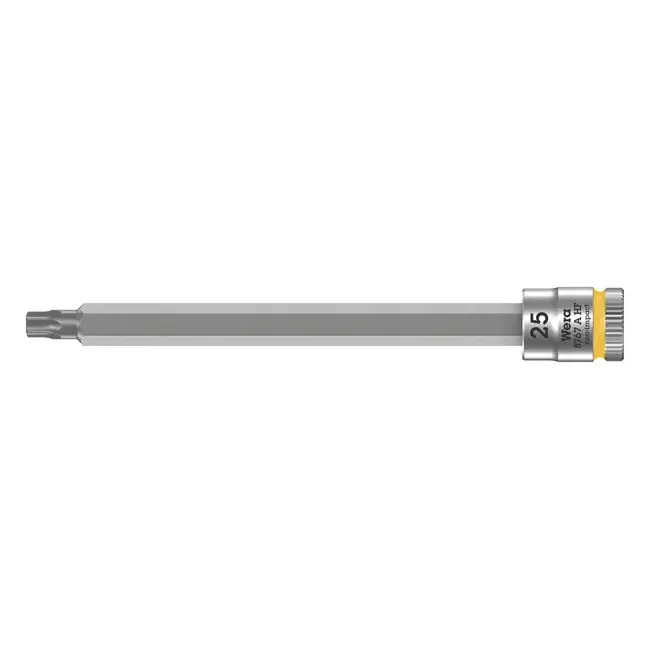 Wera Zyklop 1/4" Torx-ruuvipesä pitkällä pitotoiminnolla varustettuna Sertifioitu