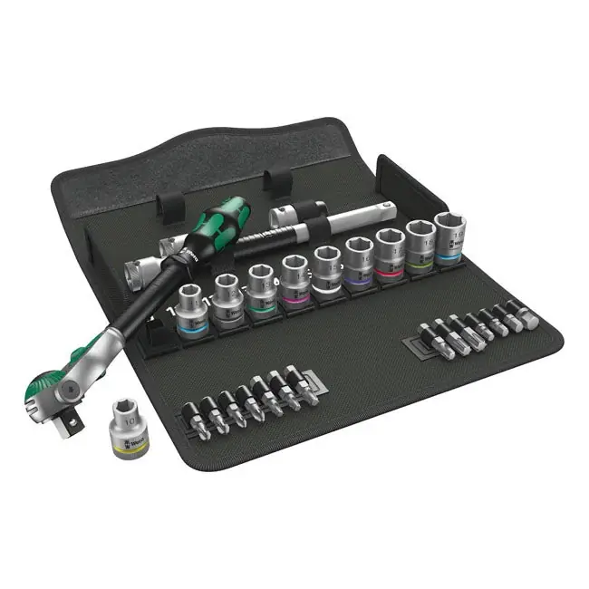Wera Zyklop Speed Ratchet Kit 1/2" Drive 28-kpl Metriset koot Tilaa Nyt