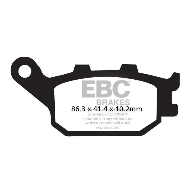 EBC orgaaniset takajarrupalat Hondalle Kampanjahinta