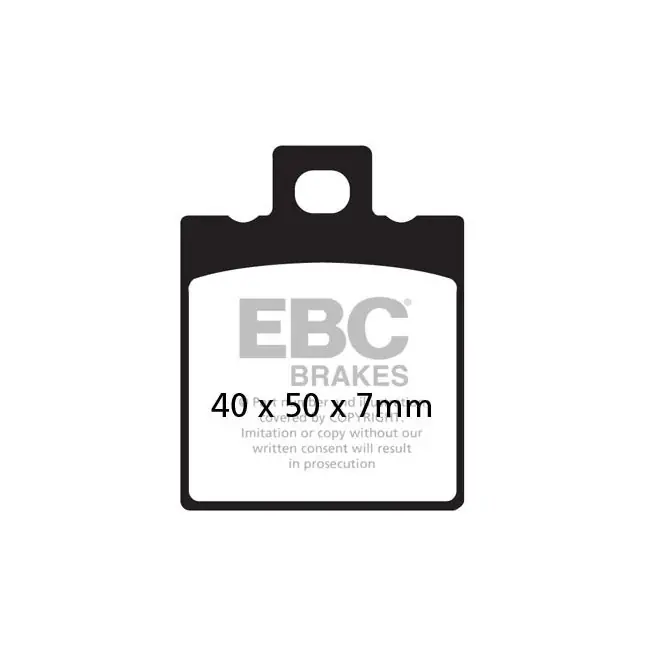 EBC V-Pad Semi Sintered takajarrupalat Moto Guzzille Suosittu