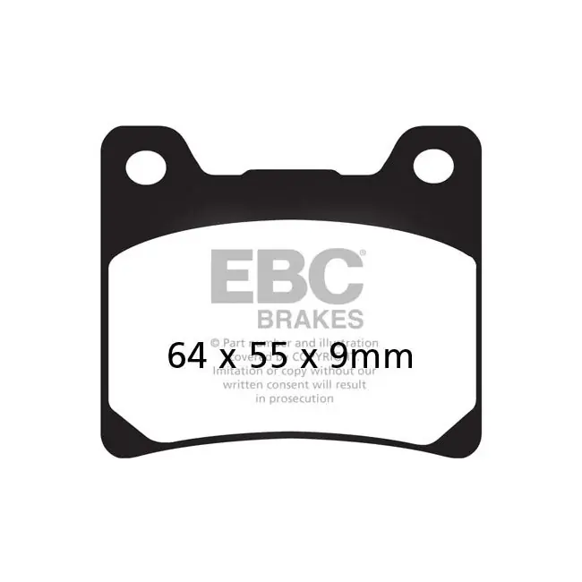 Bestseller EBC V-Pad Semi Sintered takajarrupalat Yamahaan