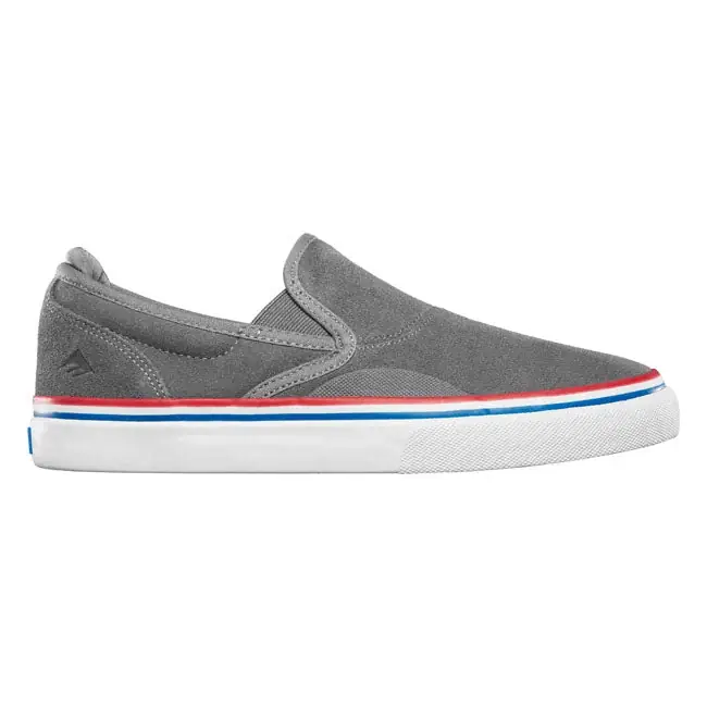 Emerica x Biltwell Wino G6 Slip-On kengät Charcoal (hiili) Nopea Toimitus