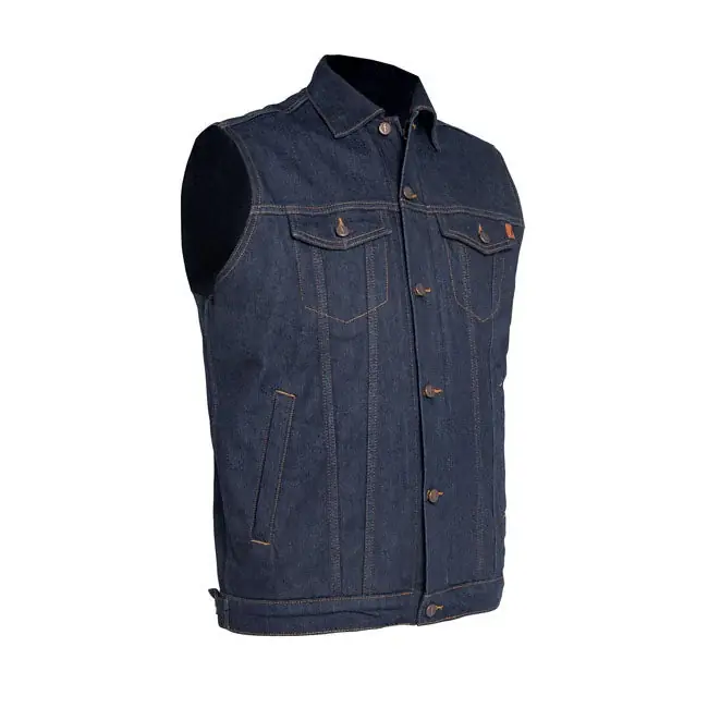 John Doe Moottoripyöräliivi Raaka sininen denim Viikonlopputarjous