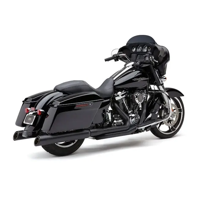 Heti Saatavilla Cobra 4" 909 Upper Cut Slip-On äänenvaimentimet Harleylle 4" 909 Upper Cut Slip-On äänenvaimentimet Harleyyn