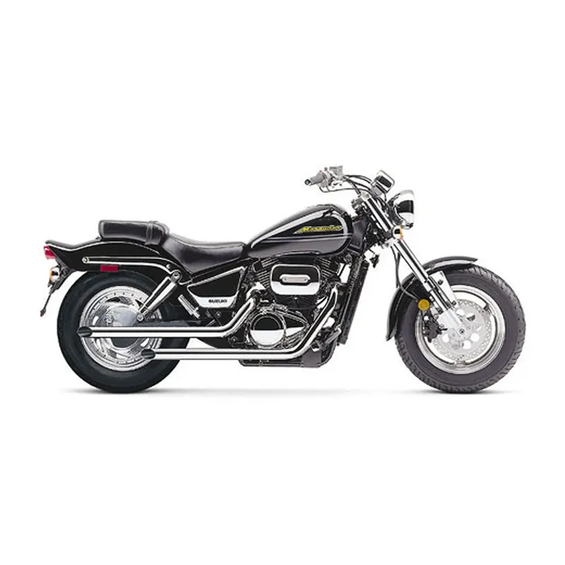 Cobra Drag Pipe kromi Slip-On äänenvaimentimet Suzukille Uusi Kokoelma