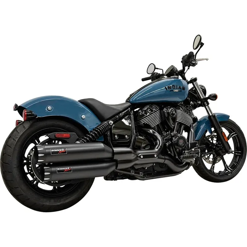 Bassani Xhaust 4" Slip-On äänenvaimentimet Indianille Rajoitettu Tarjous