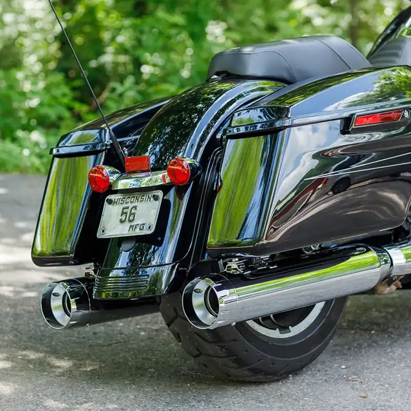 Rajoitettu Tarjous SS 4.5" MK45 Performance Slip-On äänenvaimentimet Harleylle 4.5" MK45 Performance Slip-On äänenvaimentimet Harleyyn