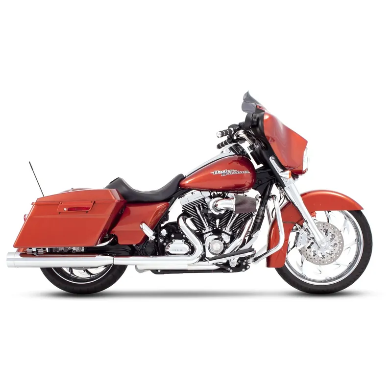 Viimeinen Mahdollisuus Rinehart 4" Touring Slip-On äänenvaimentimet Harleylle
