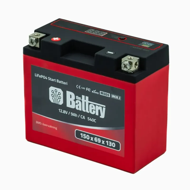 Älä Missaa Akku LiFePO4 litium moottoripyörä akku 12B-4 12.8V 9Ah (12ah PBEQ)