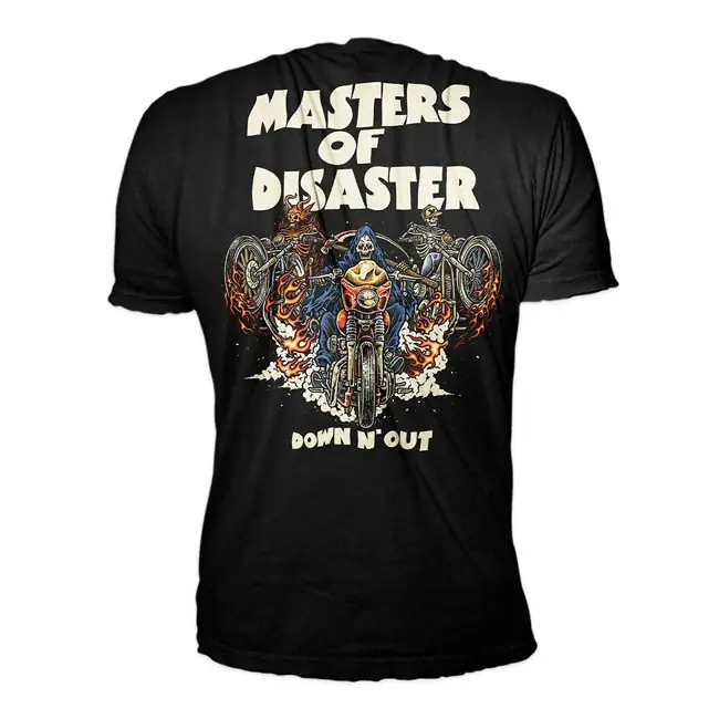 Alkuperäinen Down-n-Out Master Of Disaster T-paita