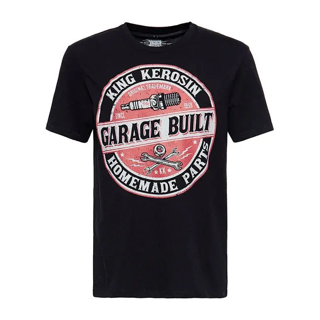 King Kerosin Garage Built t-paita Tarjoushinta