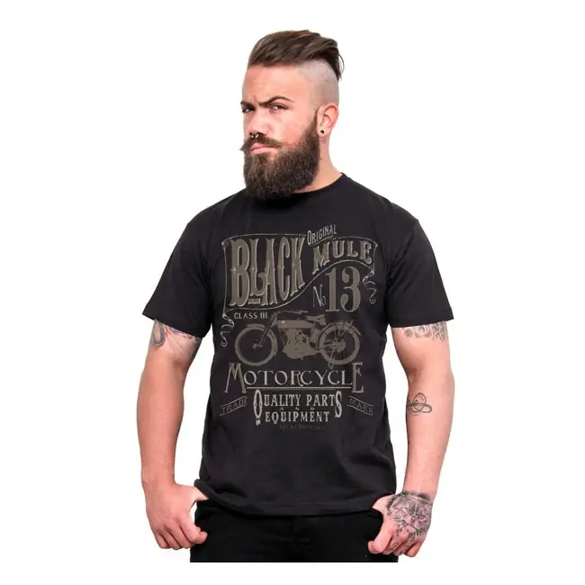 Viimeinen Mahdollisuus Lucky 13 Musta Mule t-paita