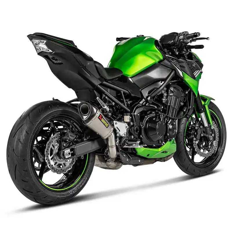 Akrapovic Slip-On-sarjan äänenvaimennin Kawasakille Päivän Tarjous