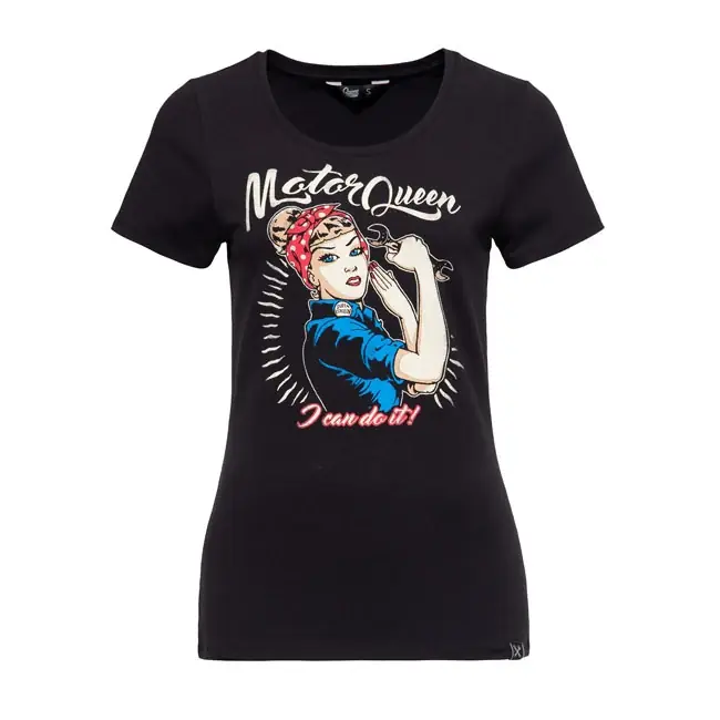 Erikoistarjous Queen Kerosin Motor Queen I Can Do It T-paita
