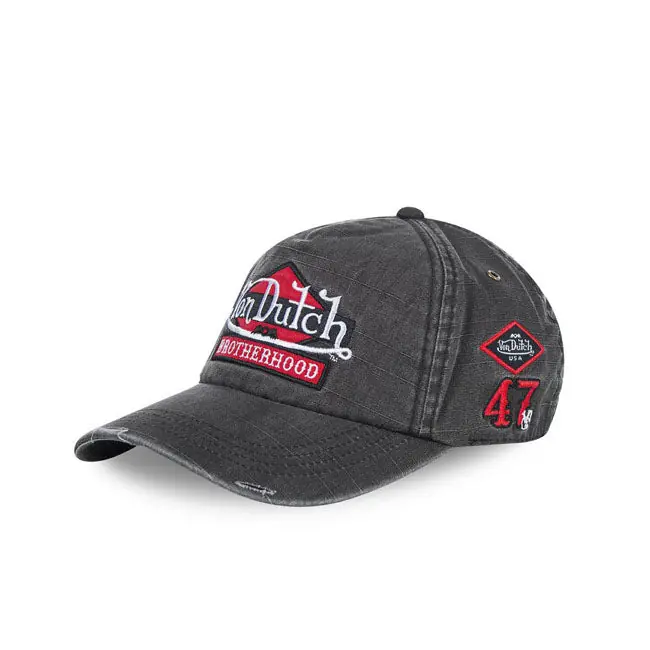 Von Dutch Heritage Cap harmaa denim Osta Verkossa