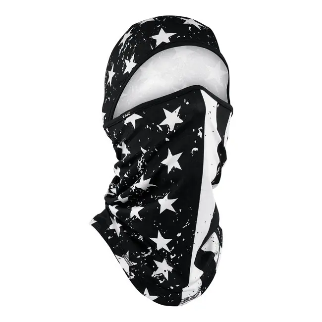 Zanheadgear Balaclava Sportflex Musta / Valkoinen lippu Uusi Malli
