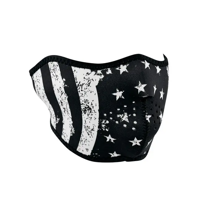 Tilaa Heti Zanheadgear Half Mask Neopreeni Valkoinen lippu