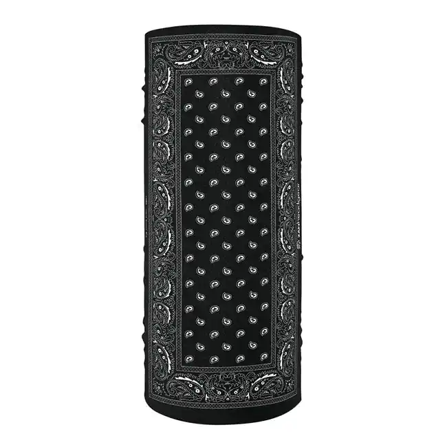 Ajankohtainen Zanheadgear Motley Tube Polyesteri Musta Paisley Musta Paisley