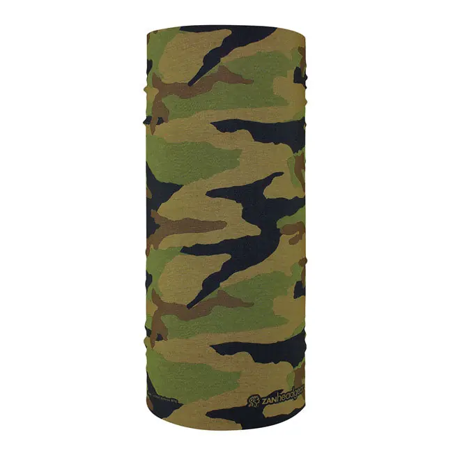 Zanheadgear Motley Tube Polyesteri Woodland Camo (Woodland Camo) Vain Rajoitetun Ajan