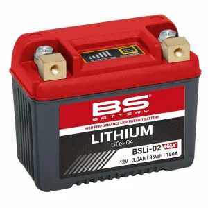 BS Battery High Performance Lithium LiFePO4 moottoripyöräakku Paras Hinta