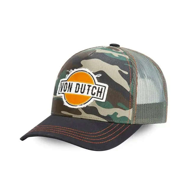 Von Dutch Heritage Cap Camouflage Pikatoimitus