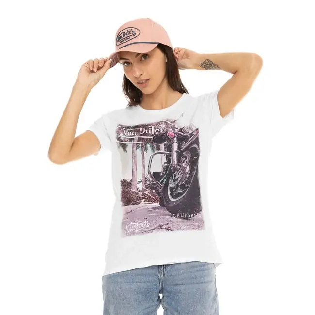 Von Dutch Moto t-paita naiset Merkkituote