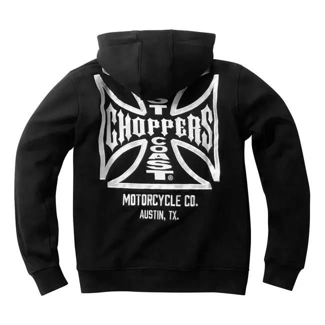 West Coast Choppers Dominator vetoketjullinen huppari Poisto