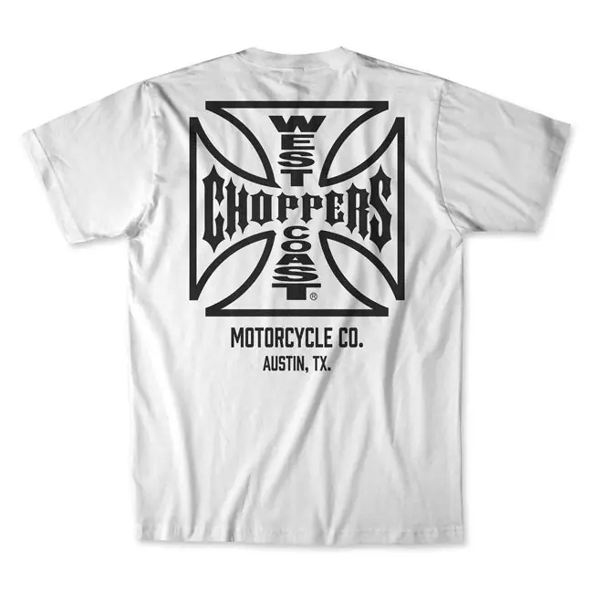 West Coast Choppers OG ATX Motorcycle Co T-paita Korkea Laatu