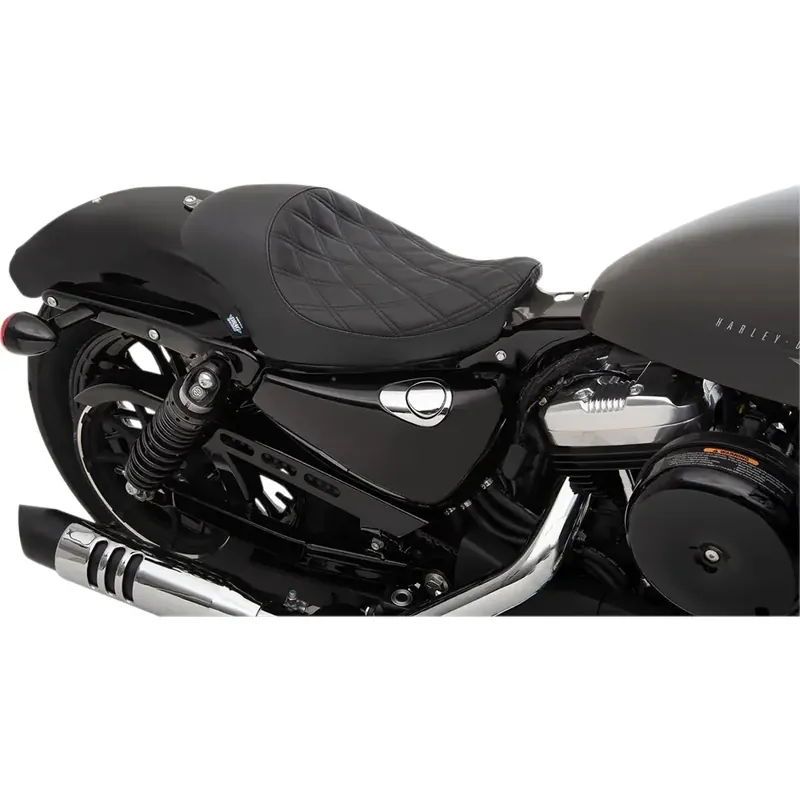 Älä Missaa Drag Specialties 3/4 Yksipaikkainen istuin Harleylle