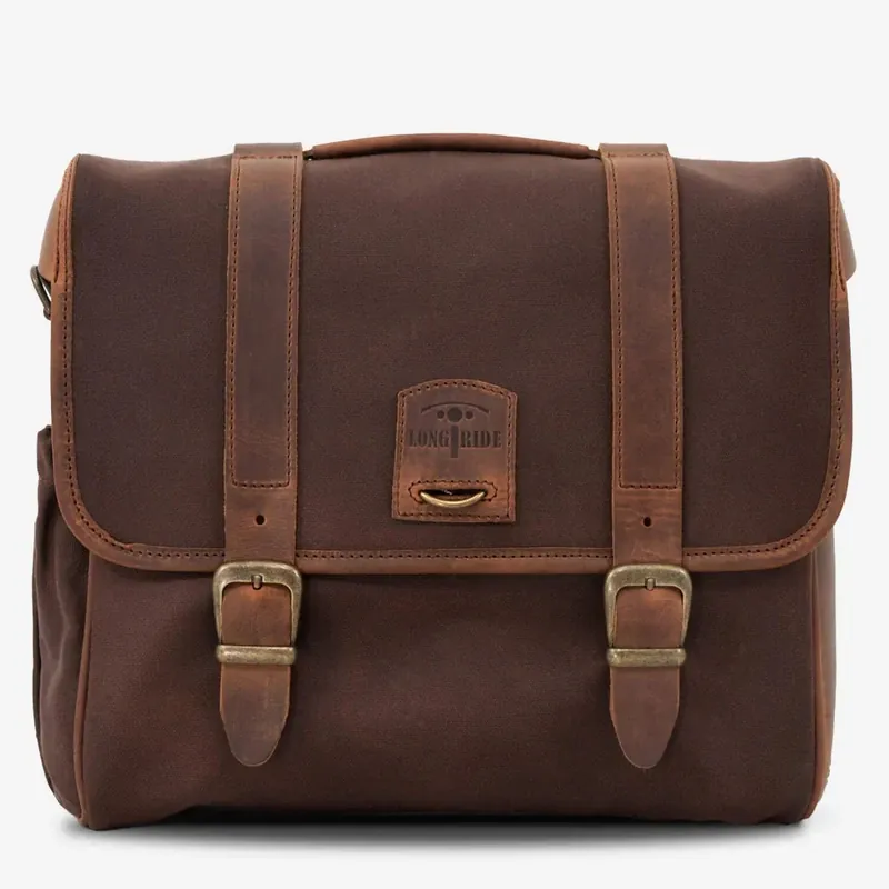 Pakollinen (Must-Have) Longride Racer 12,5 litran kiinnitettävä moottoripyörän satulalaukku