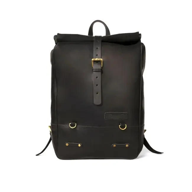 Trip Machine Vintage Leather 15L moottoripyörän satulalaukku / reppu Sertifioitu