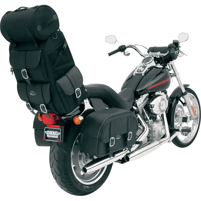 Paras Hinta Saddlemen S3500 Deluxe -moottoripyörän sissy bar -laukku