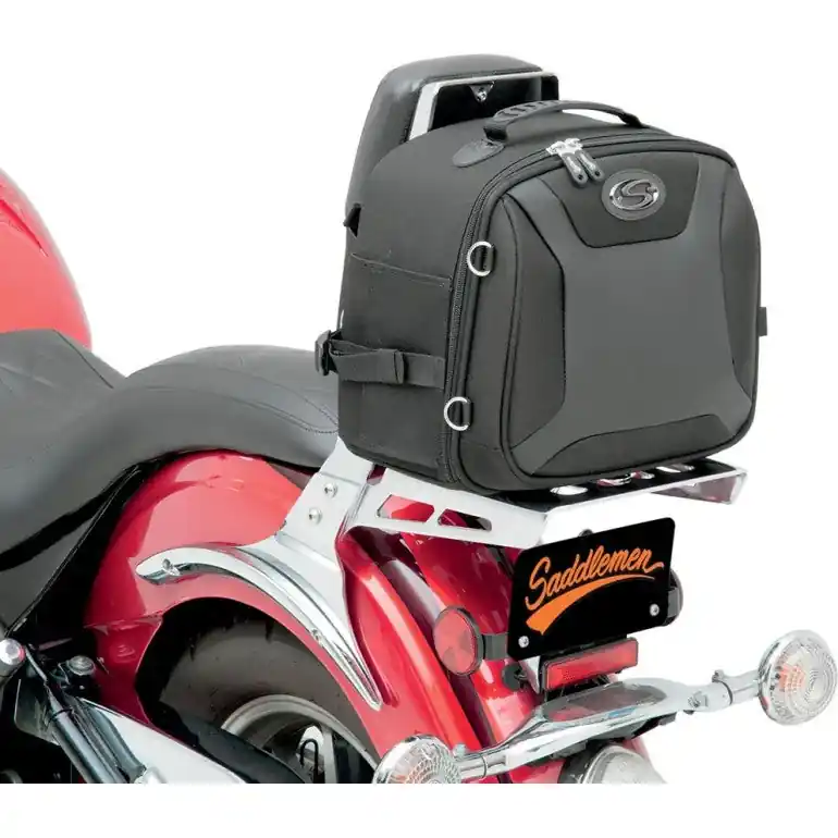 Älä Missaa Saddlemen FTB1000 Sport Sissy Bar -moottoripyörälaukku