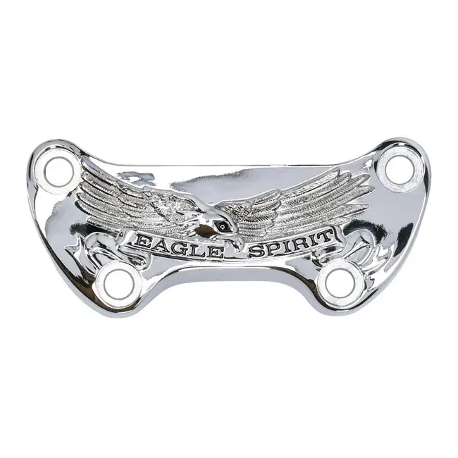 Sertifioitu Eagle Spirit Yksiosainen Riser Top Clamp kromi Harleyille
