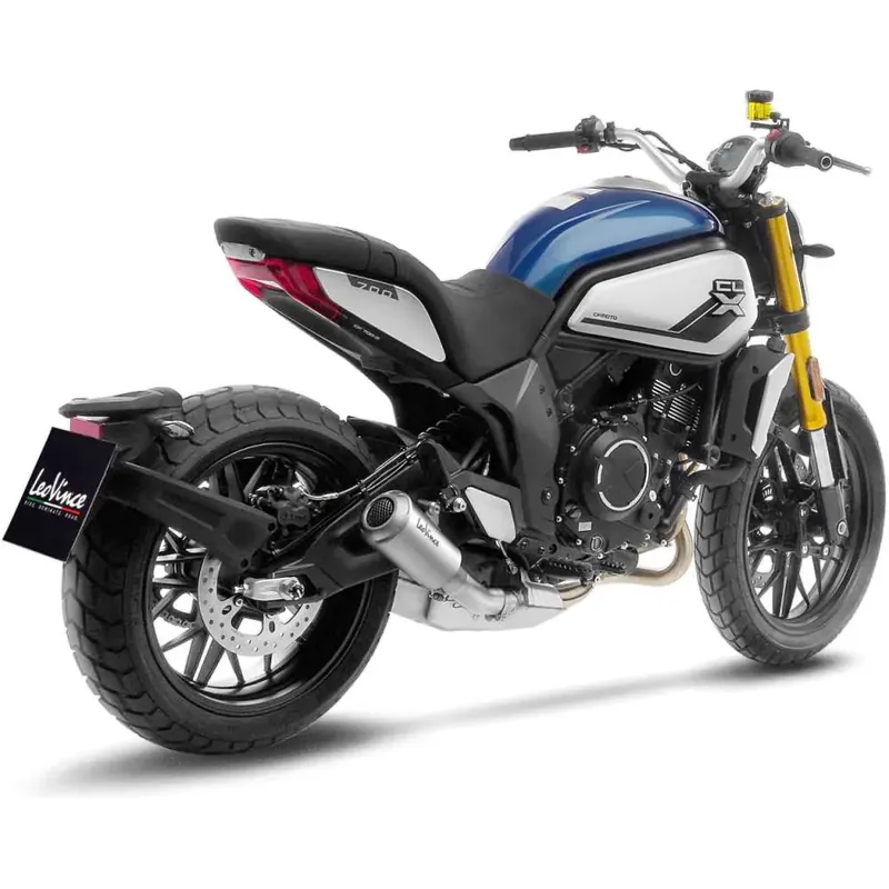 Kuuma Tarjous LeoVince LV-10 Slip-On äänenvaimennin CF Moto lle