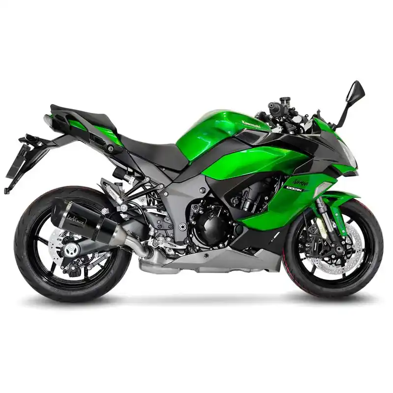 LeoVince Factory Slip-On äänenvaimennin Kawasakille Aito