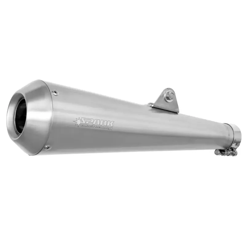 Eniten Myyty Spark Classic Style Stainless Steel Universal Moottoripyörä Slip-On äänenvaimennin