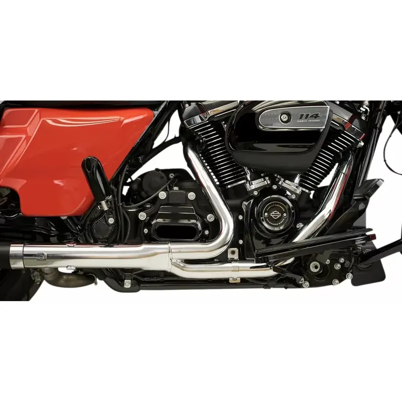 Khrome Werks Hideaway 2-Into-2 Header System Harley lle Ilmainen Palautus
