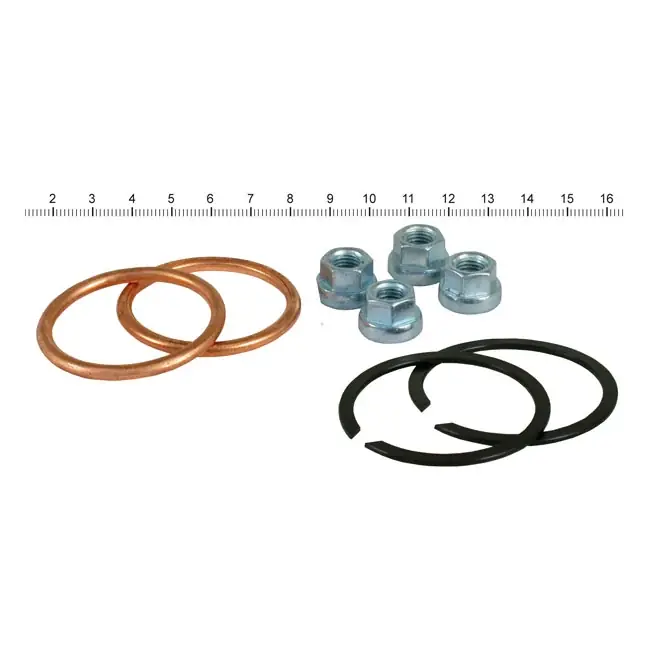 Edullinen Hinta James Kupari Crush Ring pakoputken tiiviste Mount Kit Harley lle