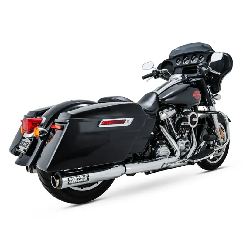 Suoraan Valmistajalta Vance Hines Supersport 400 kromi Slip-On äänenvaimentimet Harleylle
