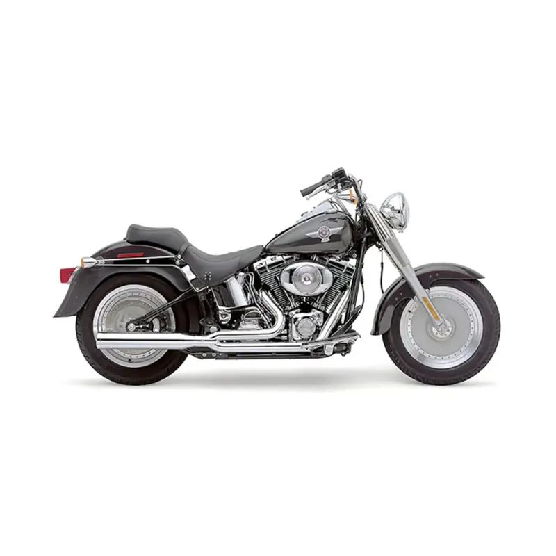 Osta Nyt Cobra Power Pro HP 2-into-1 kromattu pakoputki Harleyyn