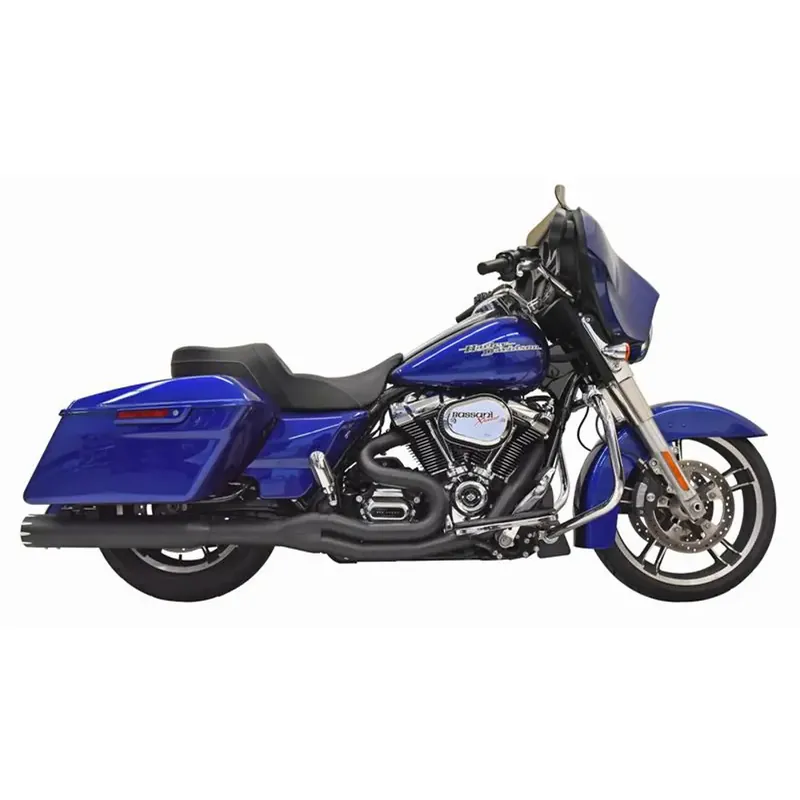Bassani Road Rage II High Horsepower 2-into-1-pakoputkijärjestelmä Harleylle Osta Verkossa