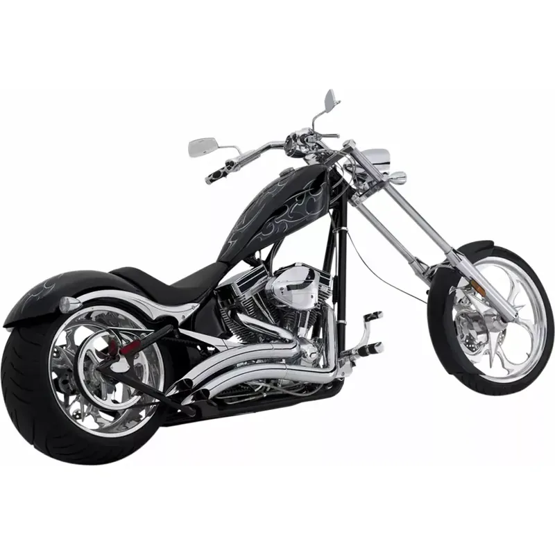Rajoitettu Tarjous Vance Hines Big Radius pakoputken kromi Big Dogille
