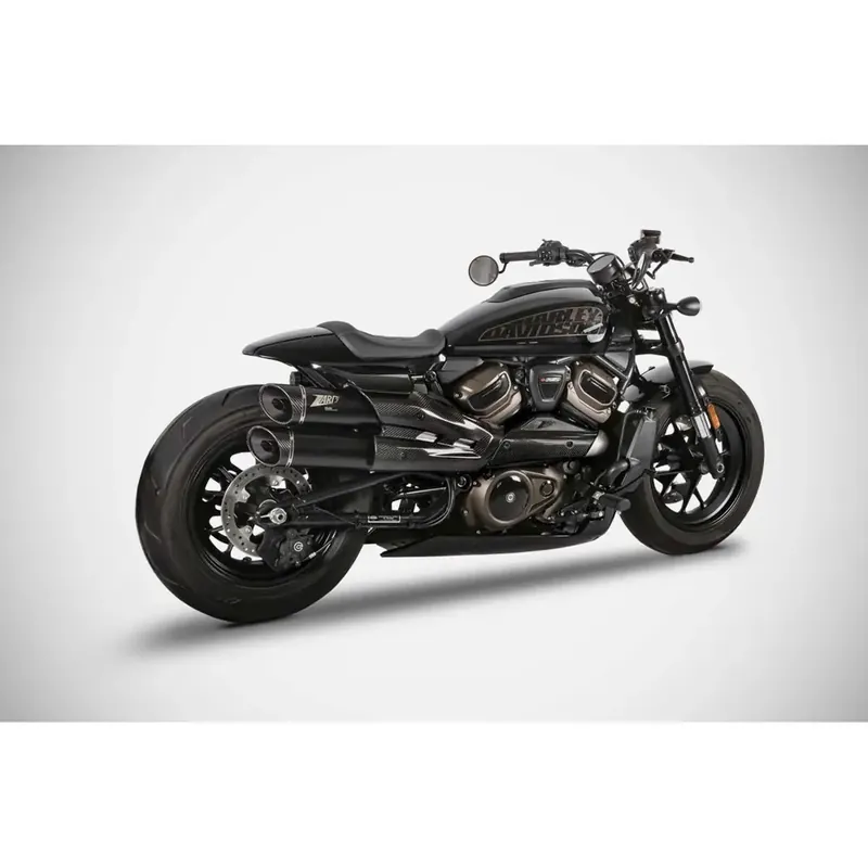 Zard 2-1-2 Euro 5 E5 E5 Slip-On pakojärjestelmä Harleylle Osta Verkossa