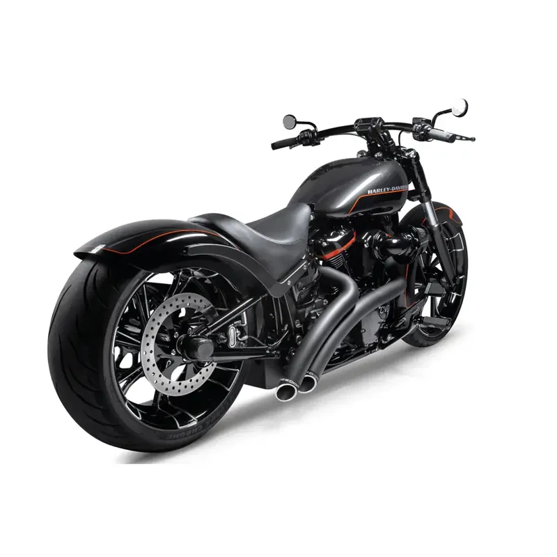 Ilmainen Palautus Freedom Performance Radical Radius Slash Cut pakoputki Harleylle