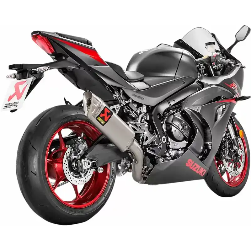 Akrapovic Evolution Line -pakoputkistojärjestelmä Suzukille Ajankohtainen