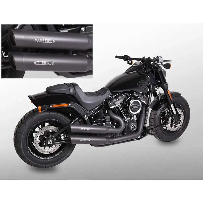 Superhinta Miller Bronco Euro 4 -pakoputkistojärjestelmä Harleylle