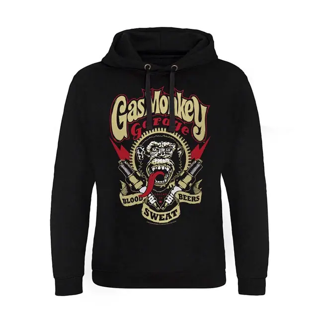 Gas Monkey Garage sytytystulpat huppari Poisto