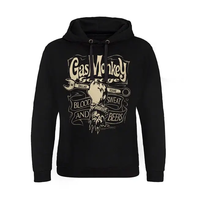 Gas Monkey Garage Wrench Label Epic huppari Kausialennus